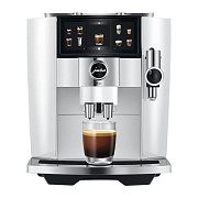 Кофемашина профессиональная для зернового кофе для дома и офиса Jura J8 twin Diamond White EA Хорол