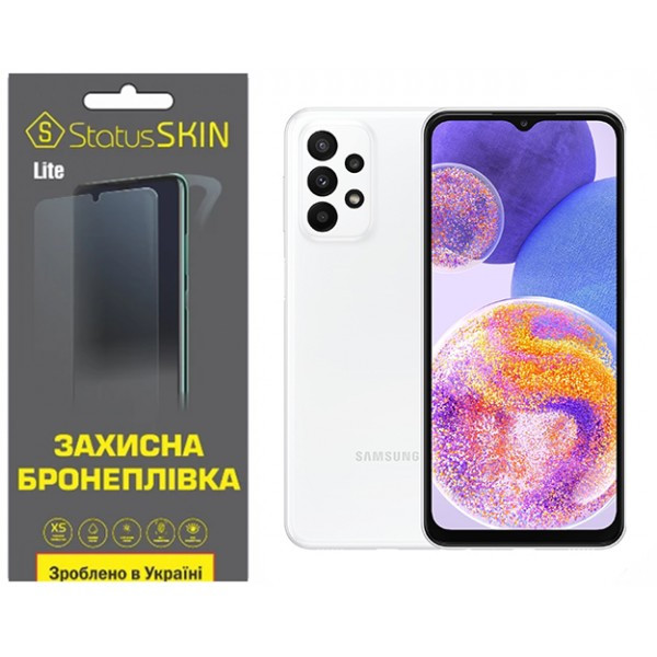 Поліуретанова плівка StatusSKIN Lite для Samsung A23 A235 Глянцева (Код товару:36439) Харьков - изображение 1