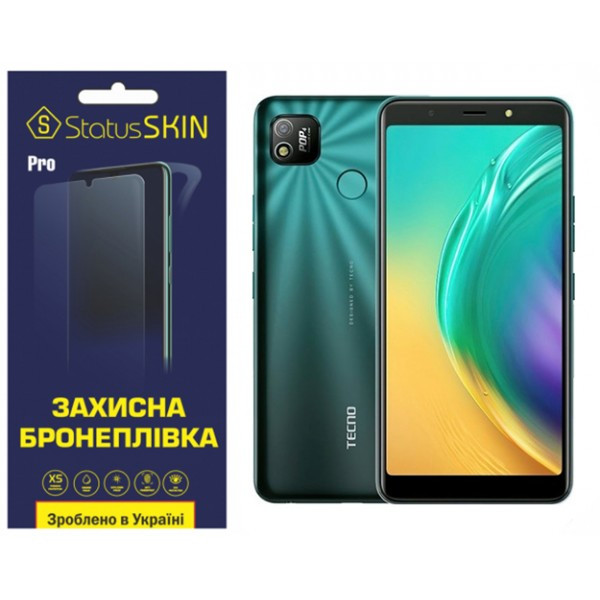 Поліуретанова плівка StatusSKIN Pro для Tecno Pop 4 (BC2) Глянцева (Код товару:36382) Харьков - изображение 1