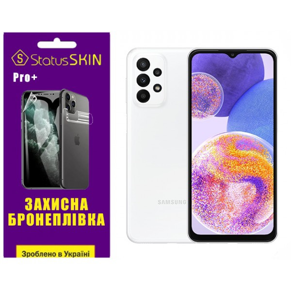 Поліуретанова плівка StatusSKIN Pro+ для Samsung A23 A235 Глянцева (Код товару:36443) Харьков - изображение 1