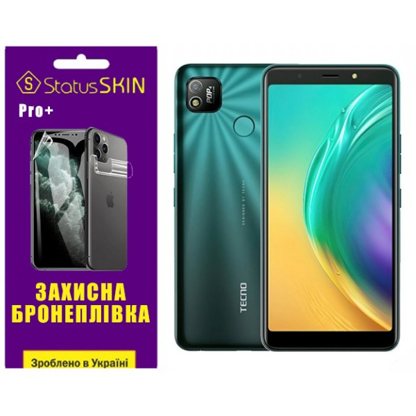 Поліуретанова плівка StatusSKIN Pro+ для Tecno Pop 4 (BC2) Глянцева (Код товару:36384) Харьков - изображение 1