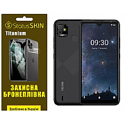Поліуретанова плівка StatusSKIN Titanium для Tecno Pop 5 (BD2p) Глянцева (Код товару:36394) Харьков