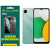 Поліуретанова плівка StatusSKIN Ultra для Samsung A03 Core A032F Глянцева (Код товару:36269) Харьков