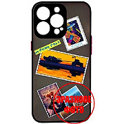 Чохол Bumper Print Ukraine Post для Xiaomi Redmi 10C/Poco C40 Black/Red (Код товару:25163) Харьков