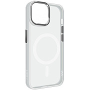 Чохол ArmorStandart Unit MagSafe для iPhone 11 Matte Clear Silver (Код товару:36614) Харьков