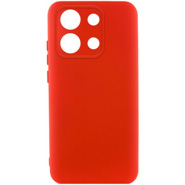 Silicone Case Full Camera для Xiaomi Redmi Note 13 Pro 4G/Poco M6 Pro 4G Red (Код товару:36633) Харьков - изображение 1