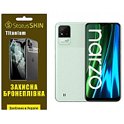 Поліуретанова плівка StatusSKIN Titanium для Realme Narzo 50i Глянцева (Код товару:36796) Харьков
