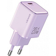 Мережевий зарядний пристрій Usams US-CC183 single USB-C PD3.0 20W 3A Purple (Код товару:36811) Харьков