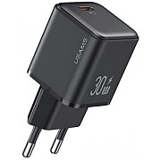 Мережевий зарядний пристрій Usams US-CC186 single USB-C PD3.0 30W 3A Black (Код товару:36810) Харьков