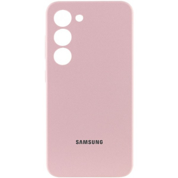 DM Silicone Cover Lakshmi Full Camera with Logo для Samsung S24 Ultra S928 Pink Sand (Код товару:369 Харьков - изображение 1