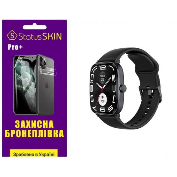 Поліуретанова плівка StatusSKIN Pro+ для Haylou RS5 (LS19) Глянцева (Код товару:36928) Харьков - изображение 1