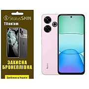 Поліуретанова плівка StatusSKIN Titanium для Xiaomi Redmi 13 4G/Poco M6 4G Глянцева (Код товару:3692 Харьков