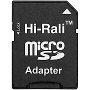 Карта пам'яті Hi-Rali microSDXC 64GB Class 10 + SD-adapter (HI-64GBSDCL10-01) (Код товару:36933) Харьков