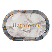 Вологопоглинаючий килимок мармур "Bathroom" 38*58CM*3MM (D) SW-00001569 Київ