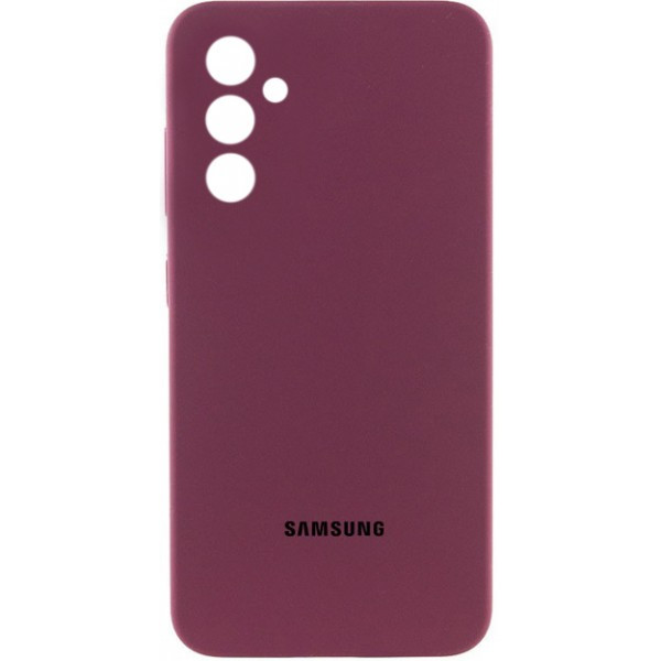 DM Silicone Cover Lakshmi Full Camera with Logo для Samsung A34 5G A346 Plum (Код товару:37066) Харьков - изображение 1