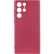 DM Silicone Cover Lakshmi Full Camera для Samsung S23 Ultra S918 Marsala (Код товару:37056) Харьков