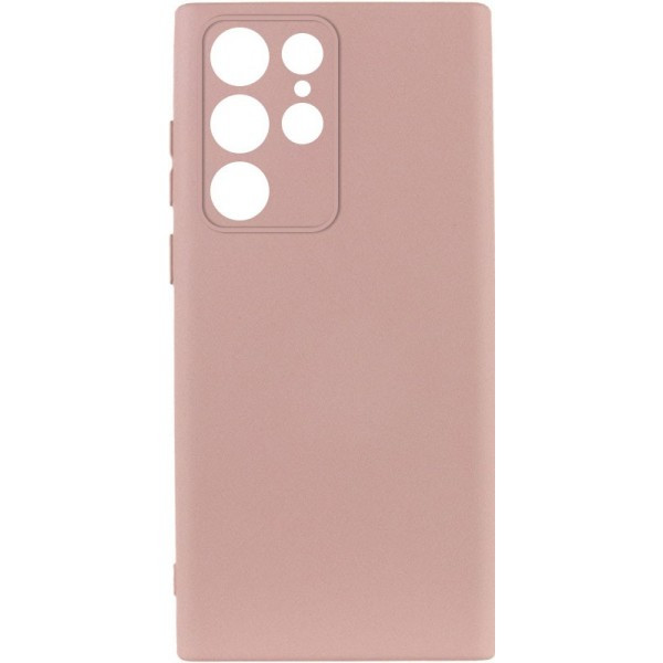 DM Silicone Cover Lakshmi Full Camera для Samsung S23 Ultra S918 Pink Sand (Код товару:37055) Харьков - изображение 1