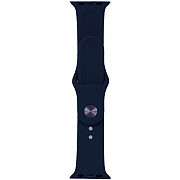 DM Ремінець Silicone для Apple Watch 42/44/45/49 mm Midnight Blue (Код товару:36964) Харьков