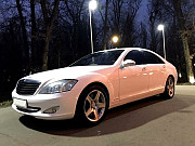 222 Mercedes Benz W221 белый прокат аренда на свадьбу с водителем Киев Київ