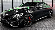 217 Аренда Mercedes-Benz S63 Coupe черный Київ
