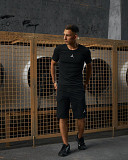 Комплект чоловічий Jordan чорний: футболка + шорти Київ