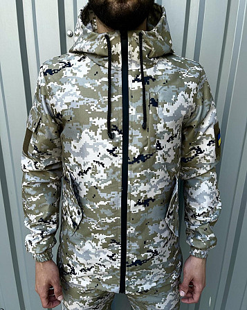 (Такт.) Куртка Terra світлий піксель Киев - изображение 1