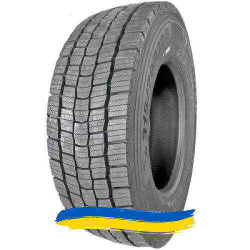 315/70R22.5 HUBTRAC REGIONAL D22 154/150L Ведуча шина Київ - изображение 1