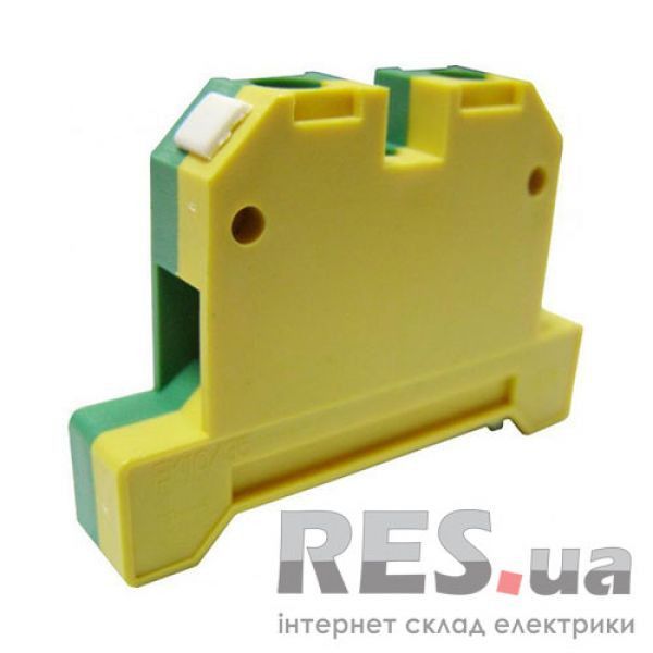 Клеммник наборный винтовой JB 2,5 / 35 желто-зеленый Київ - изображение 1