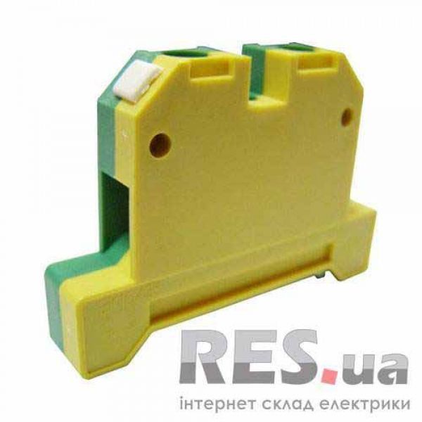 Клеммник наборный винтовой JB-4/35 желто-зеленый Киев - изображение 1