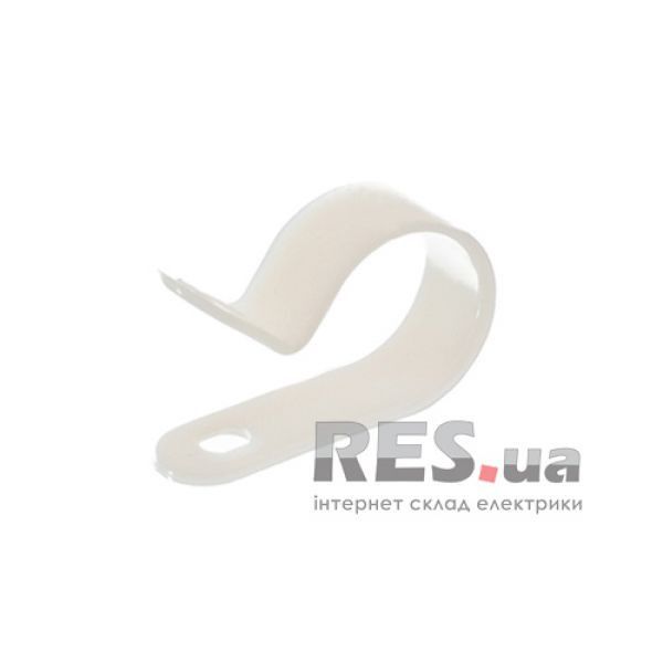 Кабельная скоба под винт 3/16 R (уп.-100шт) Київ - изображение 1