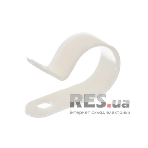 Кабельная скоба под винт 5/8 R (уп.-100шт) Киев - изображение 1