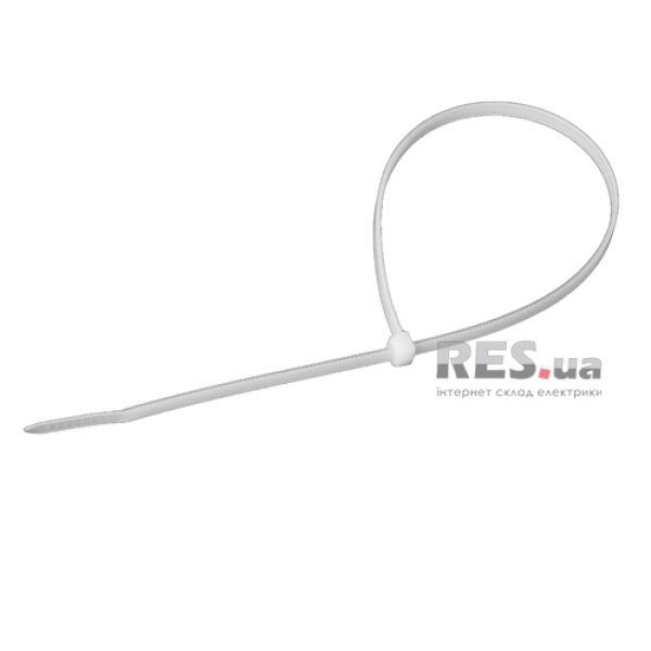 Хомут кабельный 120х3 белый (уп - 100шт) Київ - изображение 1