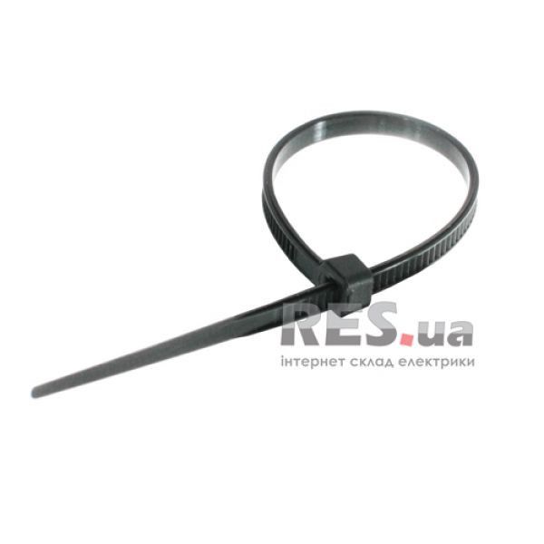 Хомут кабельный 120х3 UV черный (уп - 100шт) Киев - изображение 1