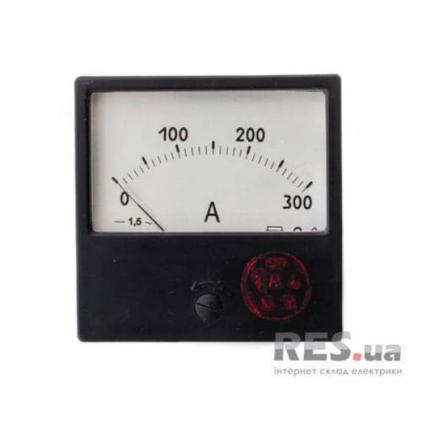 Амперметр переменного тока ЕА0302-1 300/5А (120х120х69мм) Кл.1,5 Мегомметр Киев - изображение 1