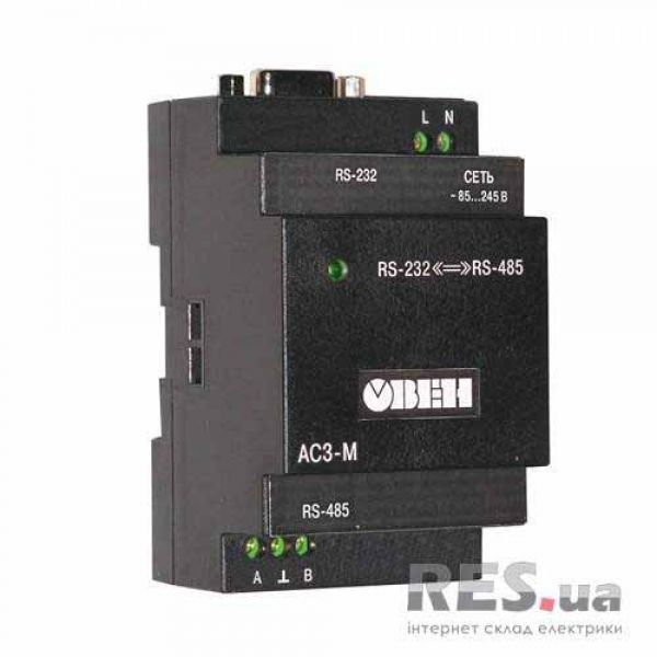 АС3М - преобразователь RS232/RS485 ОВЕН Киев - изображение 1