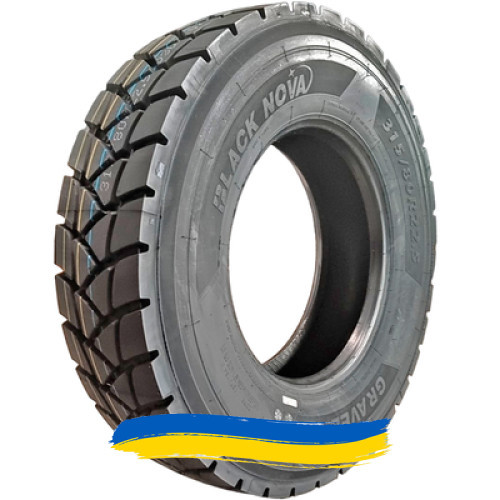 315/80R22.5 Black Nova Gravel G6 157/154K Кар'єрна шина Київ - изображение 1