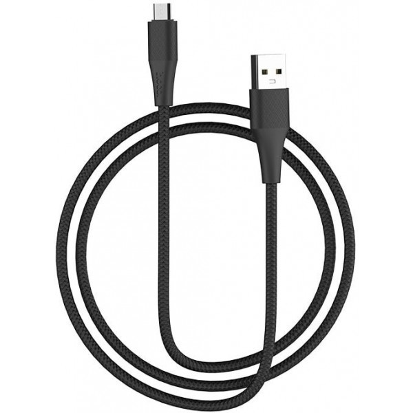 Кабель Hoco X32 Excellent USB to Micro 2A 1m Black (Код товару:12954) Харьков - изображение 1