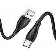 Кабель Hoco X61 Ultimate USB to Type-C 2.4A 1m Black (Код товару:37324) Харьков