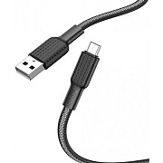 Кабель Hoco X69 Jaeger USB to Micro 2.4A 1m Black&White (Код товару:37330) Харьков