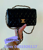 кросс-боди сумка женская GB0008 Chanel Black 30 см Киев