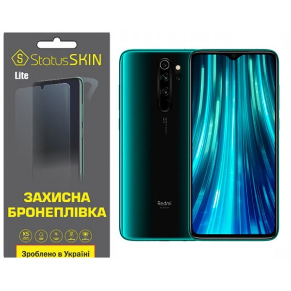 Поліуретанова плівка StatusSKIN Lite для Xiaomi Redmi Note 8 Pro Глянцева (Код товару:37439) Харьков - изображение 1