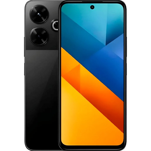 Смартфон Xiaomi Poco M6 4G 8/256GB NFC Black Global (Код товару:37470) Харьков - изображение 1