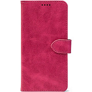 Чохол-книжка Crazy Horse для Xiaomi Redmi 13 4G/Poco M6 4G Magenta (Front) (Код товару:37535) Харьков