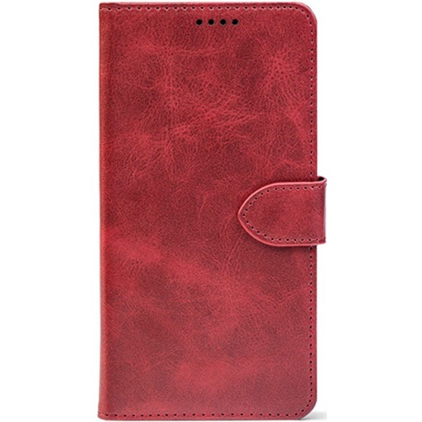 Чохол-книжка Crazy Horse для Xiaomi Redmi 13 4G/Poco M6 4G Red Wine (Front) (Код товару:37533) Харьков - изображение 1