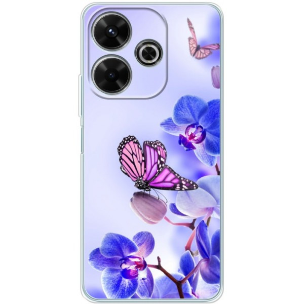 Чохол BoxFace для Xiaomi Redmi 13 4G/Poco M6 4G Orchids and Butterflies (Код товару:37547) Харьков - изображение 1