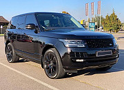 222 Внедорожник Range Rover Autobiography 5.0 Supercharger черный аренда прокат без водителя Киев