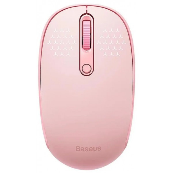 Мишка Baseus F01B Tri-Mode Wireless Bluetooth/USB Pink (B01055503413-00) (Код товару:37408) Харьков - изображение 1