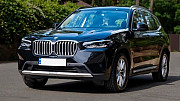 036 BMW X3 черный внедорожник на прокат без водителя аренда с водителем Киев