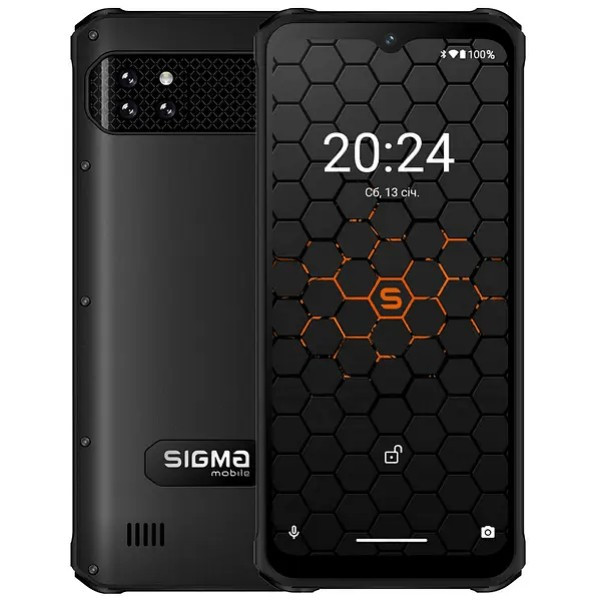 Смартфон Sigma mobile X-treme PQ56 6/128GB Dual Sim Black UA (Код товару:37625) Харьков - изображение 1