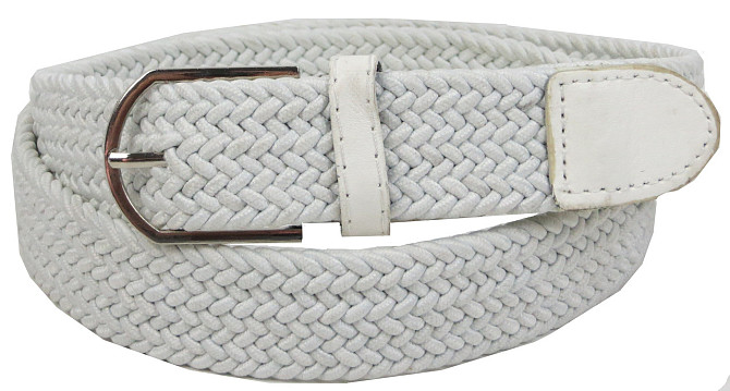 Эластичный ремень резинка Kamo belt белый 108х3 см Київ - изображение 1